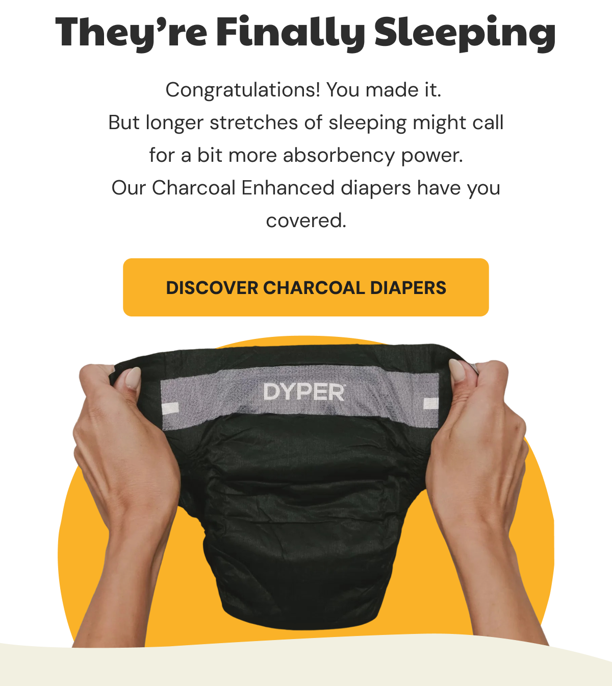 Discover Charcoal Diapers