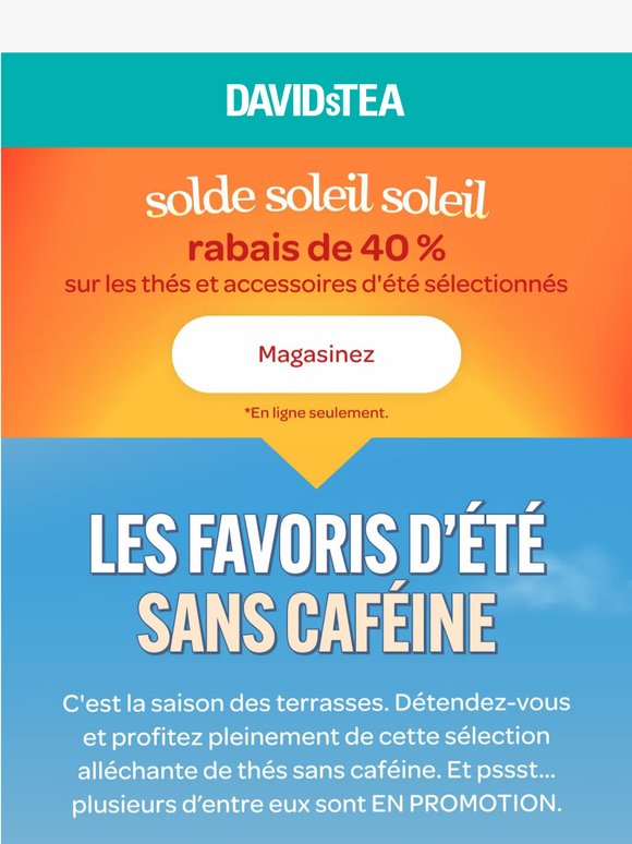 Si tu ❤️ les thés sans caféine