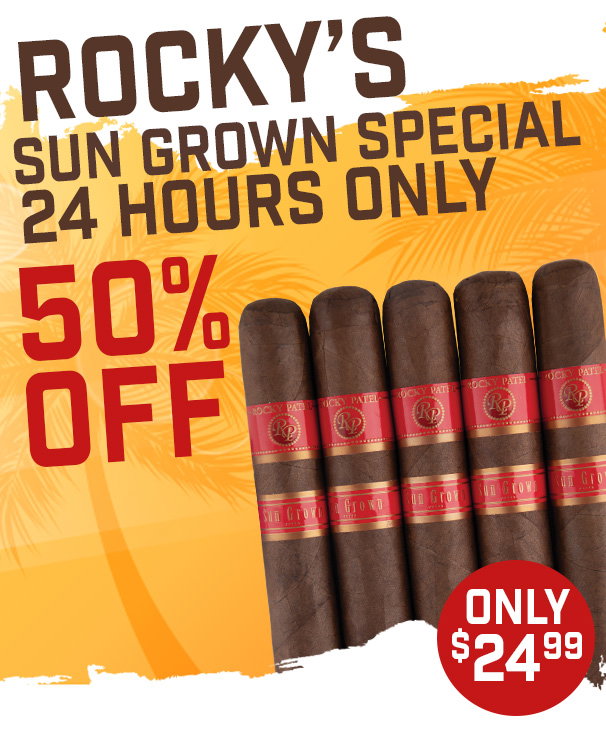 Rocky Sun Grown Fiver: $24.99