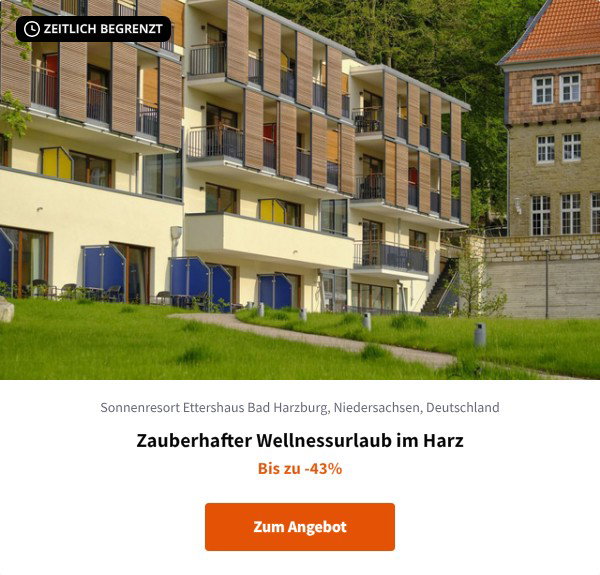 Zauberhafter Wellnessurlaub im Harz