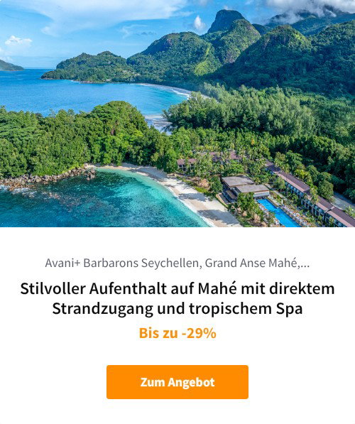 Stilvoller Aufenthalt auf Mahé mit direktem Strandzugang und tropischem Spa