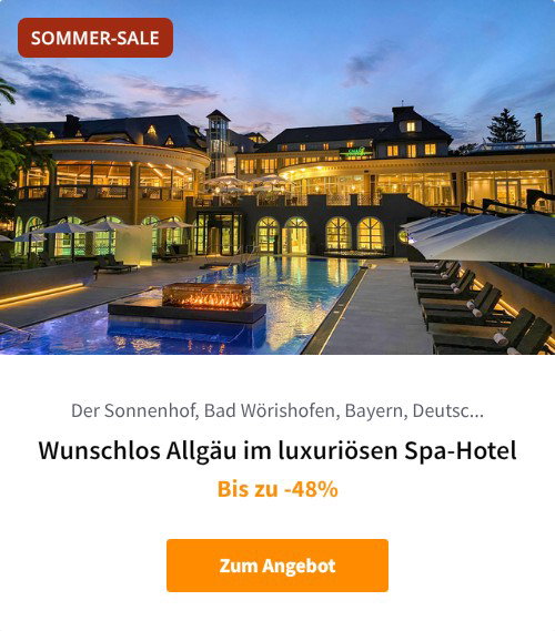 Wunschlos Allgäu im luxuriösen Spa-Hotel