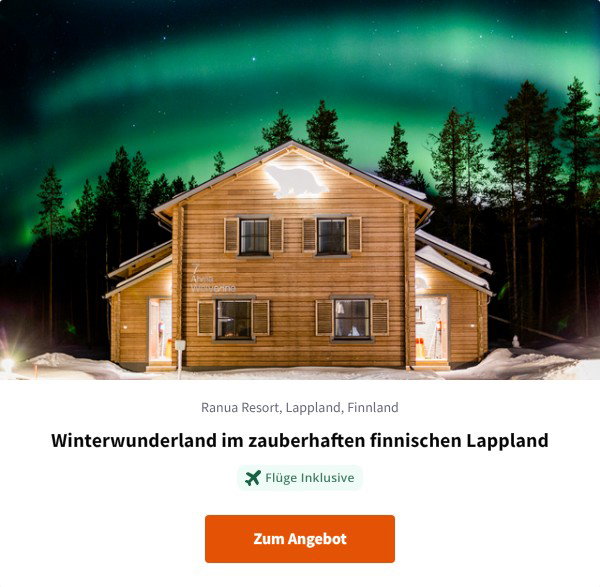 Winterwunderland im zauberhaften finnischen Lappland