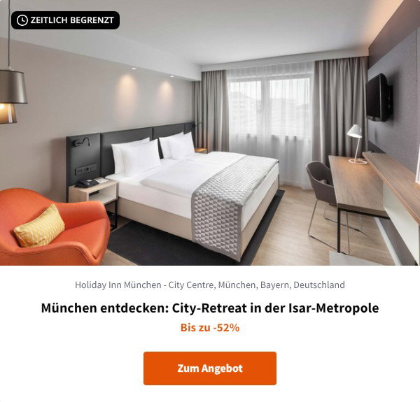 München entdecken: City-Retreat in der Isar-Metropole