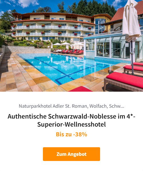 Authentische Schwarzwald-Noblesse im 4*-Superior-Wellnesshotel
