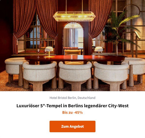 Luxuriöser 5*-Tempel in Berlins legendärer City-West