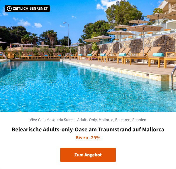 Belearische Adults-only-Oase am Traumstrand auf Mallorca