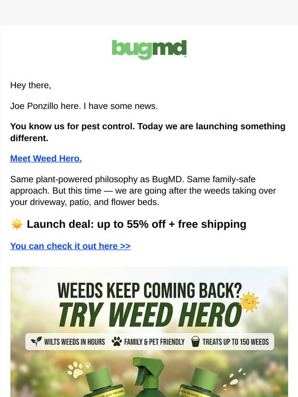 NEW IN: Weed Hero 🌿