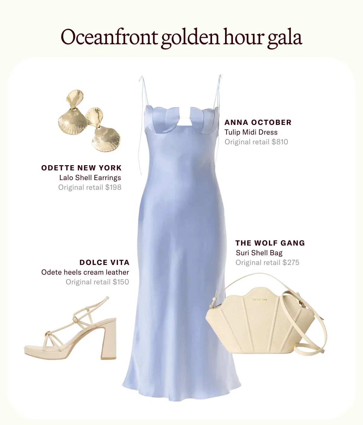 Oceanfront golden hour gala