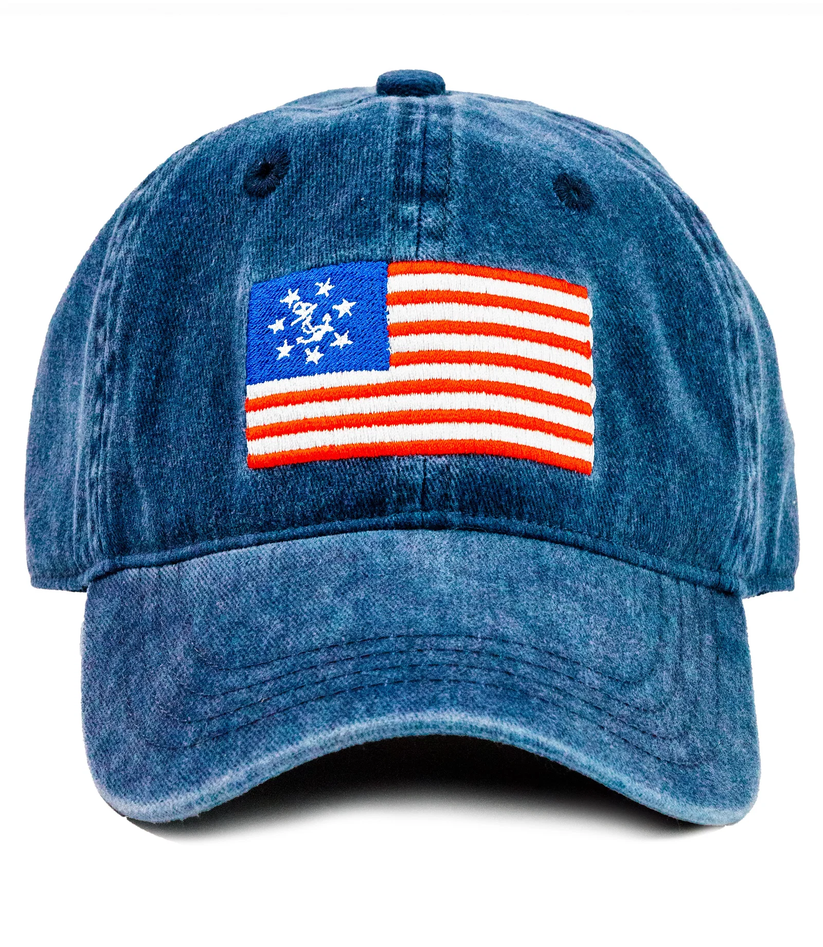 Image of American Yacht Flag Hat in Navy