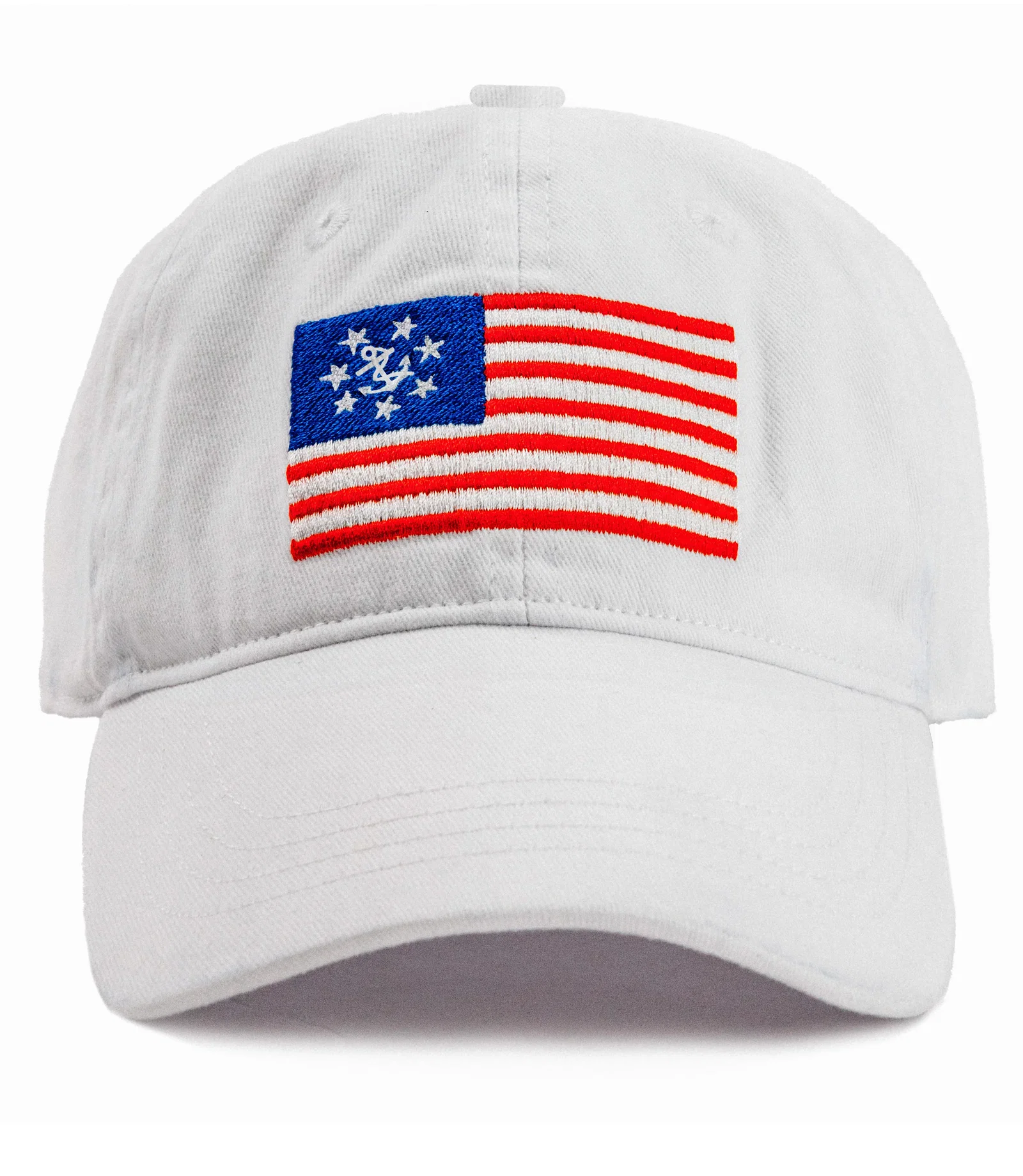 Image of American Yacht Flag Hat in White
