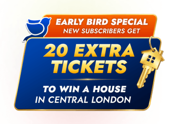 Prizes including cars and houses