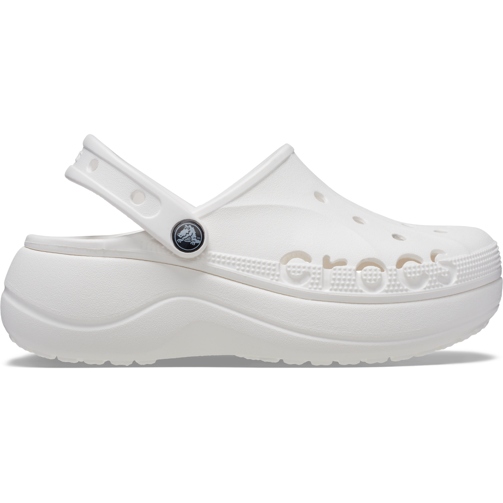 Baya Platform Clog - White