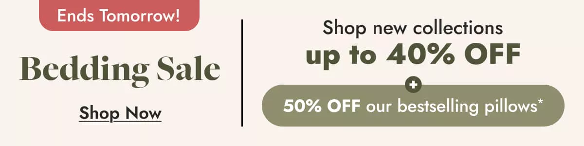 Bedding Sale