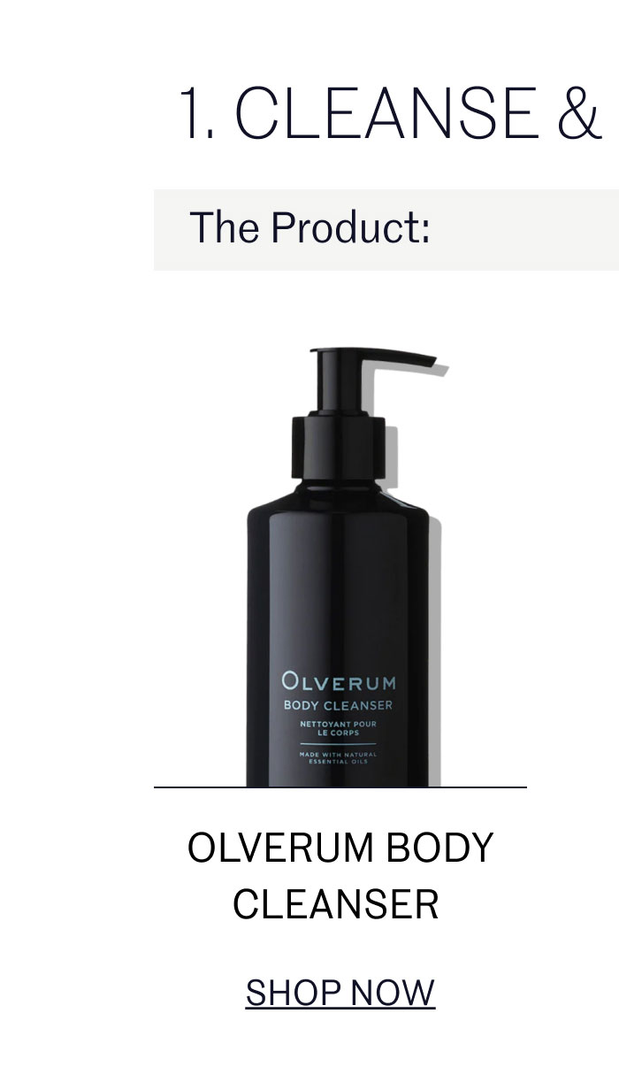 CLEANSE & MELT STRESS | OLVERUM BODY CLEANSER SHOP NOW