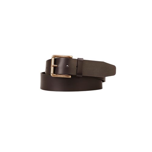 Boss Black Joris Leather Belt Dark Brown