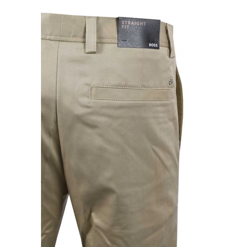 Boss Black C KENT STRAIGHT FIT TROUSERS OPEN BEIGE