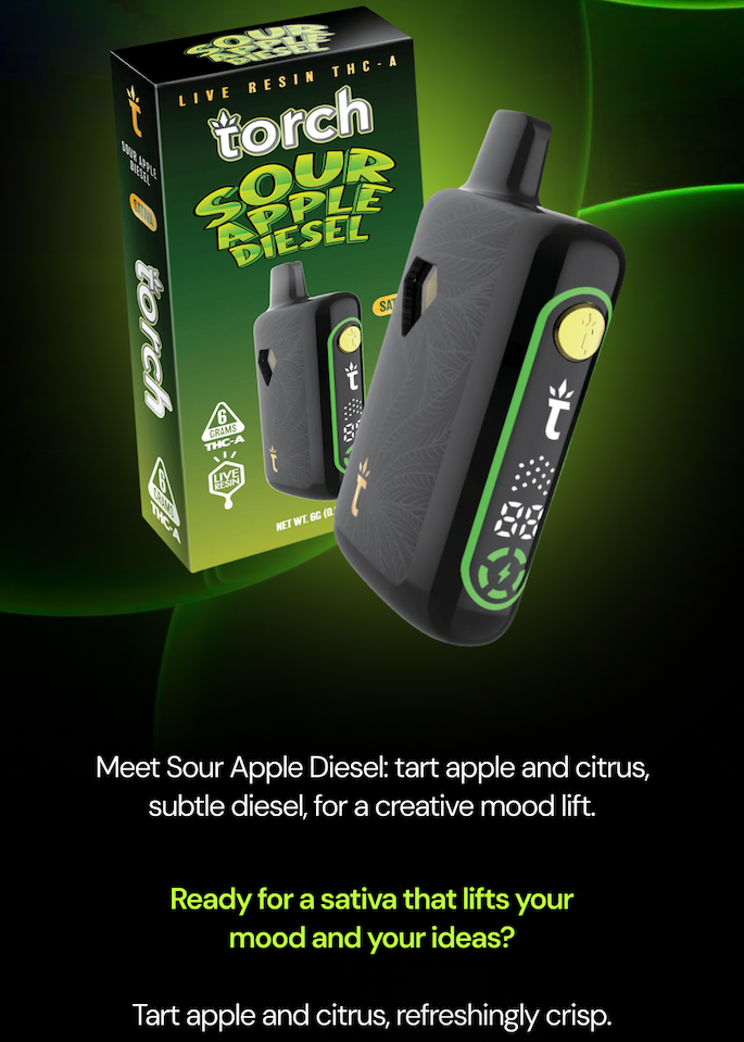 Meet Sour Apple Diesel
