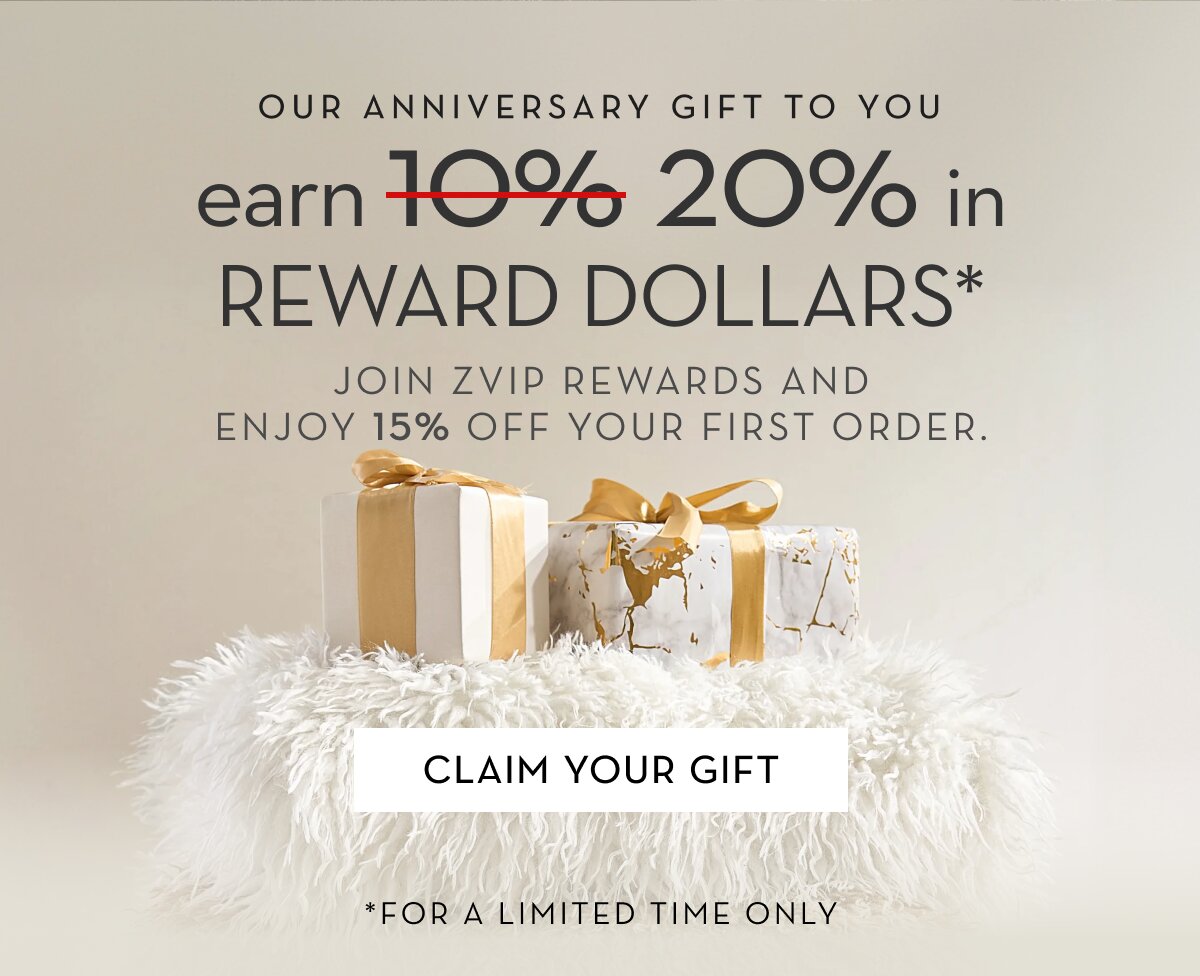 Become a member today, earn 20% back