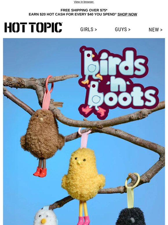 Chicks with sole 👢 New Birds N Boots blind boxes by Kaleidos Creative