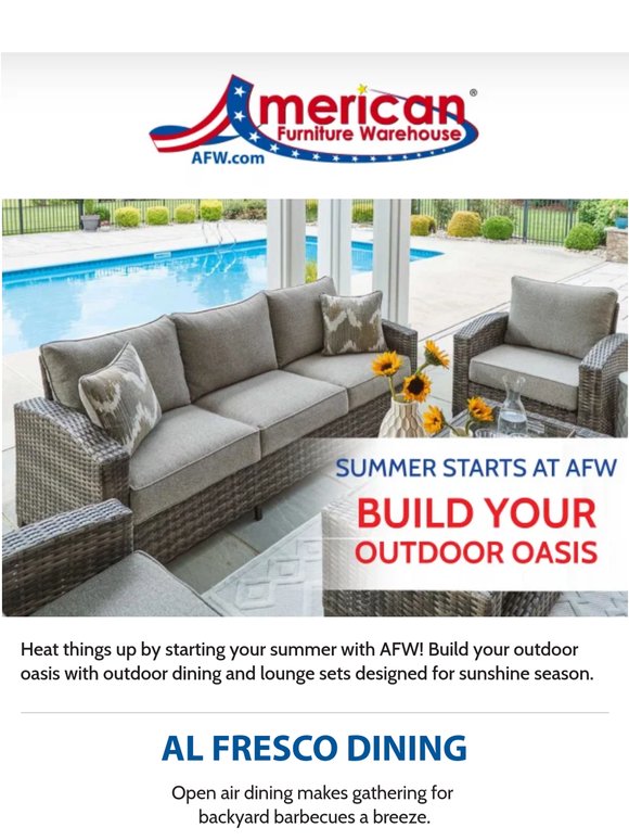 Summer starts at AFW