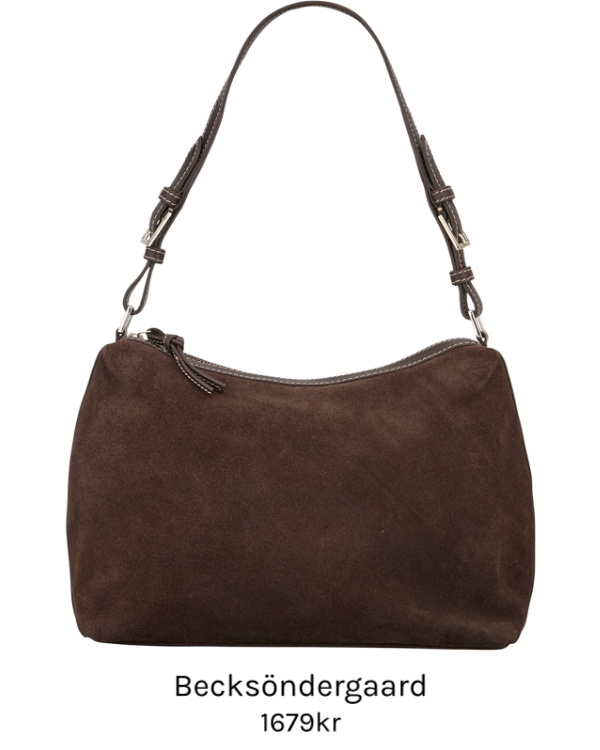 Image of Suede Ginni Medi Bag