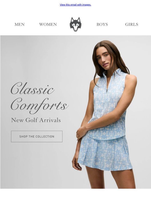 New In Golf || Classic Comforts