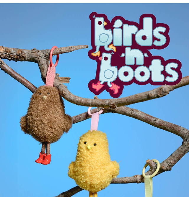 Birds 'n' Boots. Kaleidos Creative. Shop Now