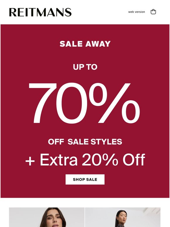 Psst! Here's An Extra 20% Off Sale