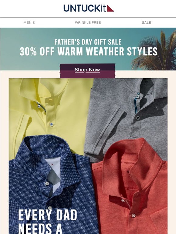 30% Off: the Polo He’ll Wear All Summer