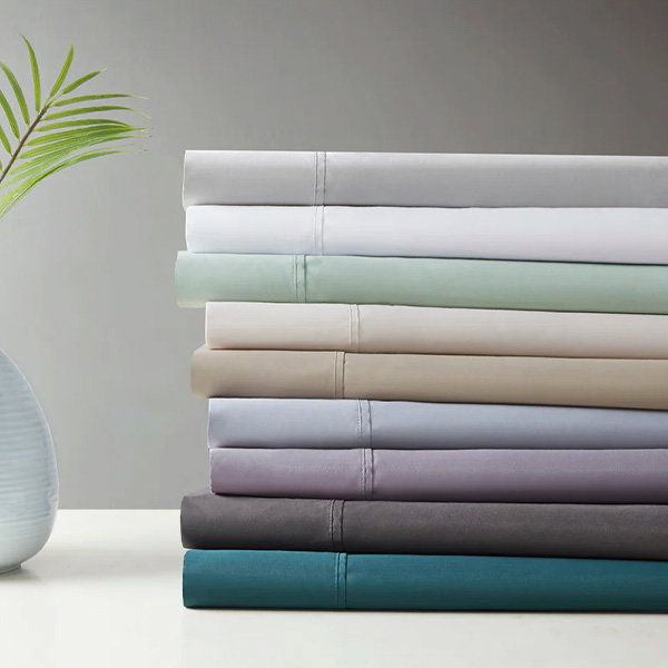 600 Thread Count Cooling Cotton Blend 4-pc Sheet Set