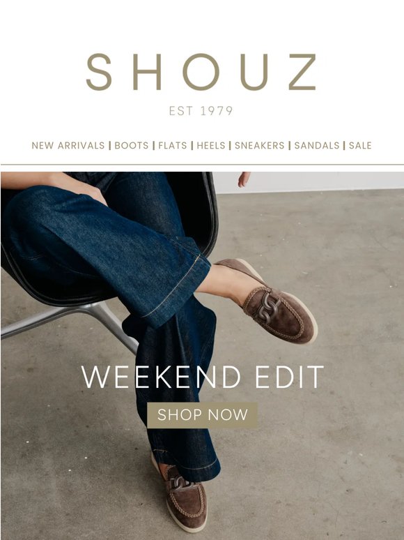 Weekend shoes that still look polished