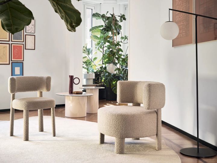Versatile, Cosy, Textured: New Easy Chairs for Home