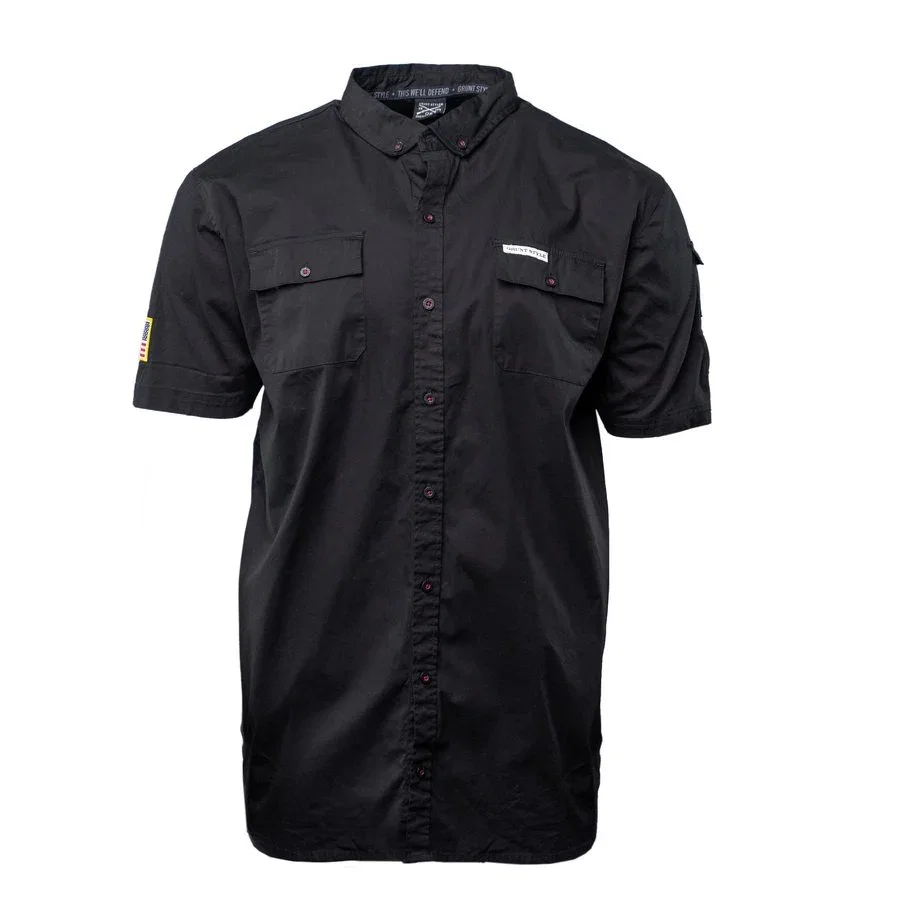 Image of Men's Garage Button Down - Black