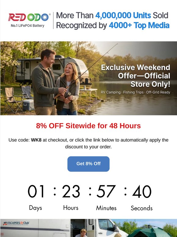 🔥Exclusive Weekend Offer—Up to 52% Off! Shop the Best Battery Deals!