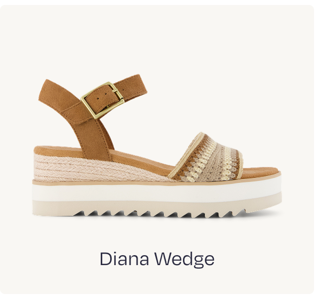 Diana Wedge Sandal