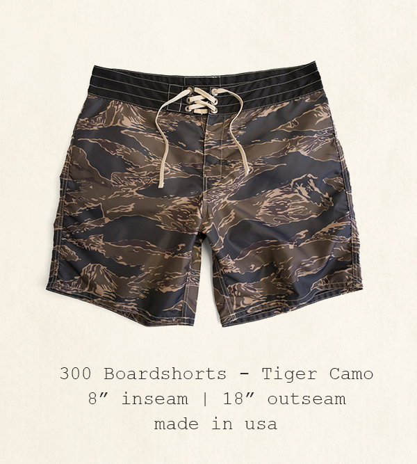 300 Boardshorts - Tiger Camo