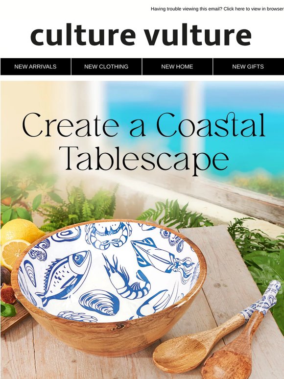 Coastal Tablescapes