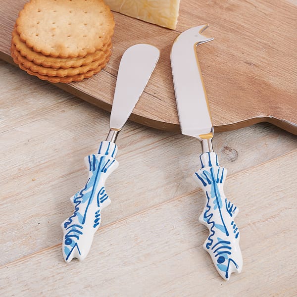  70807 NEW Cudillero Cheese Knives Duo £19.99