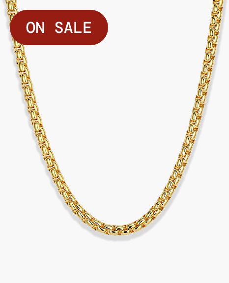 Round Box Chain 4mm