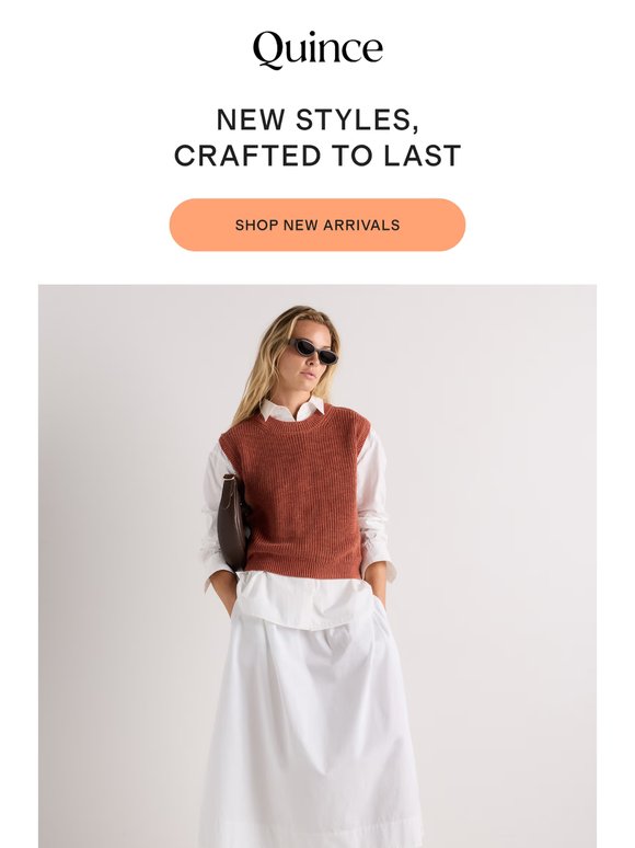 Yes, it's new arrivals day