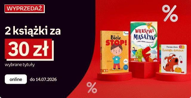 2 książki za 30/40/50/60 zł | do 14.07.2026 online
