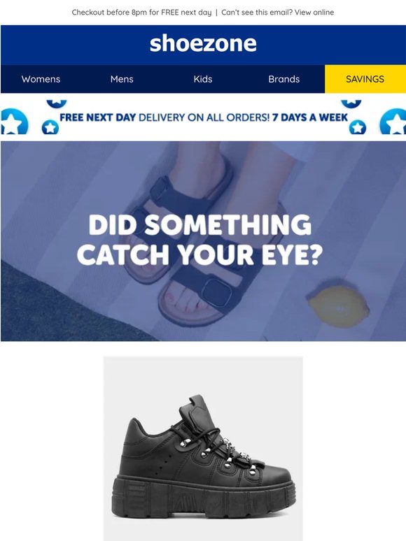 If the shoe fits… why wait?