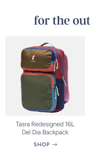 tasra redesigned 16L del dia backpack
