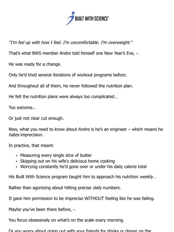 💪 He measured every slice of butter
