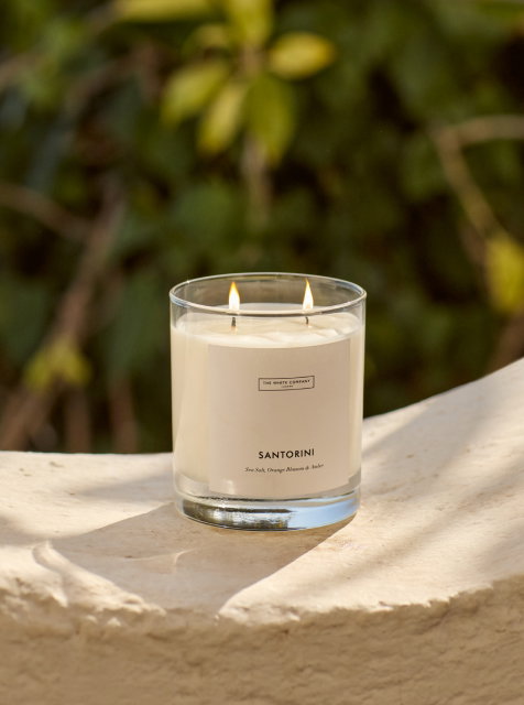 Santorini Luxury 2 Wick Candle