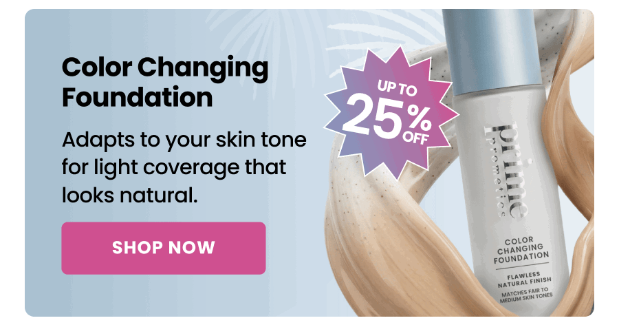 Color Changing Foundation
