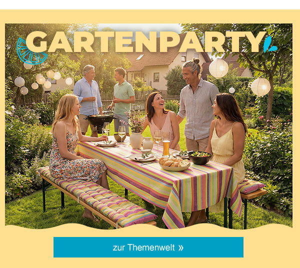 Gartenparty! Zur Themenwelt! 