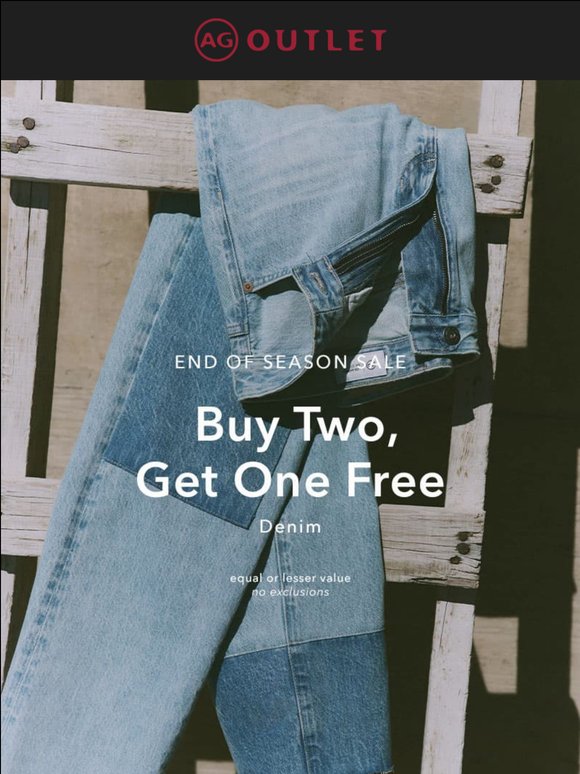 Save on Your Denim Faves: End of Season Sale