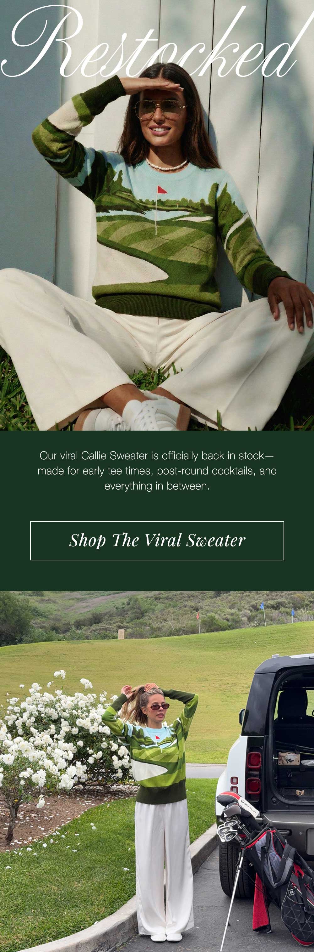 Golf Viral Sweater